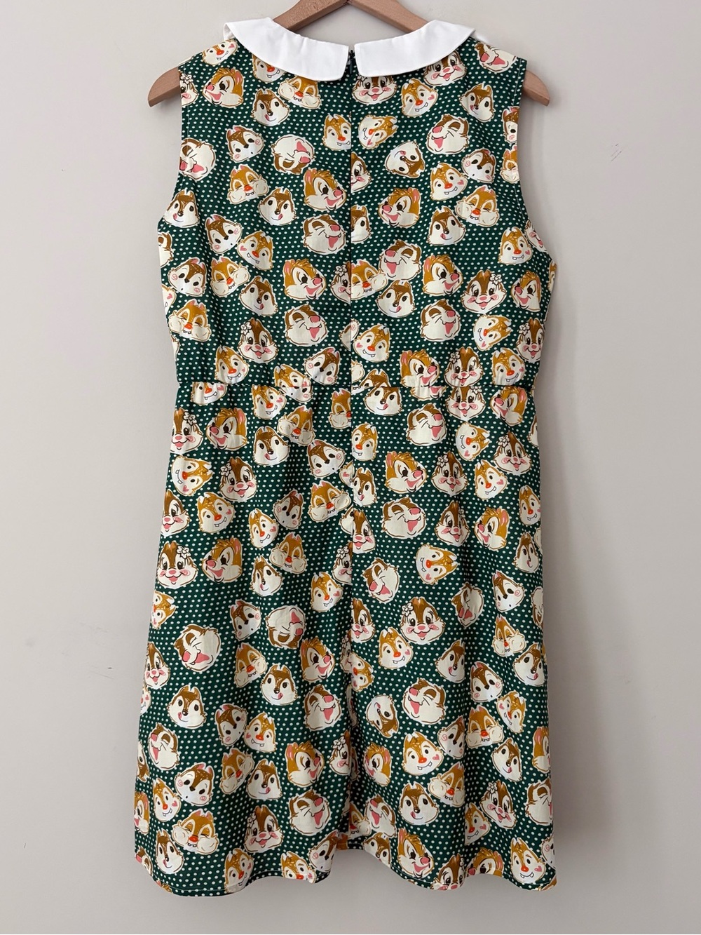 Tulip B Polka Dots Squirrel Print Midi Dress - Picture 3 of 10